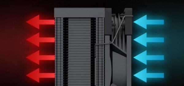 MODECOM Chłodzenie powietrzne Volcano 0C T101 120 czarne