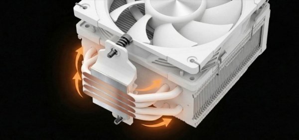 MODECOM Chłodzenie powietrzne Volcano 0C T720 120 białe