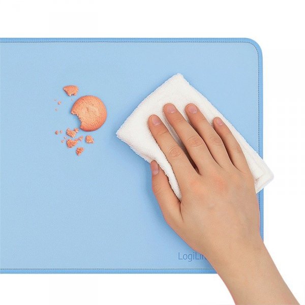 LogiLink Podkładka na klawiaturę i mysz, XXL, niebieska