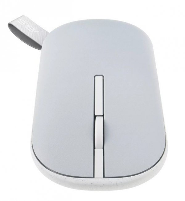 Asus Mysz Marshmallow MD100 Lite Gray BT/RF/Optic