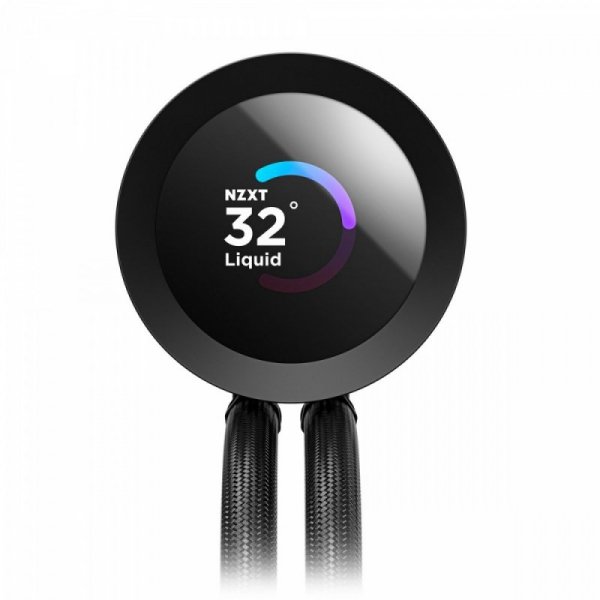 NZXT Chłodzenie wodne Kraken PLUS 240 RGB LCD czarne