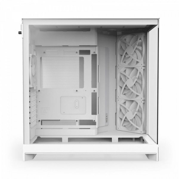 NZXT Obudowa H9 Flow Midi Tower z oknem biała