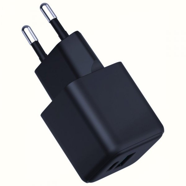 3MK Ładowarka sieciowa Hyper GaN 20W 1xUSB-A 1xUSB-C PD QC4+ czarna