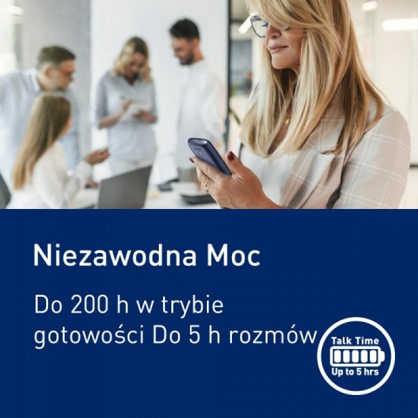 Panasonic Telefon komórkowy KX-TF400EXC niebieski