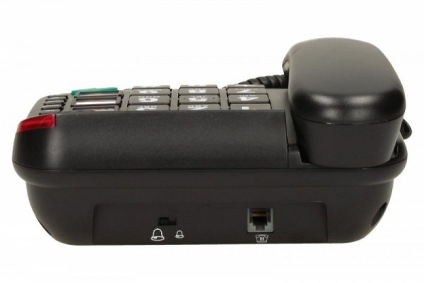 Maxcom KXT480 BB telefon przewodowy, czarny