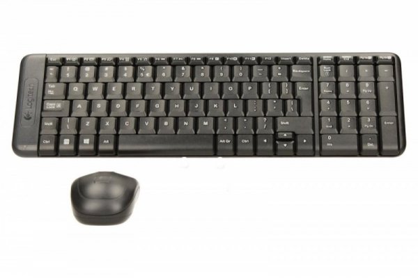 Logitech MK220 Bezprzewodowy zestaw klawiatura i mysz 920-003168