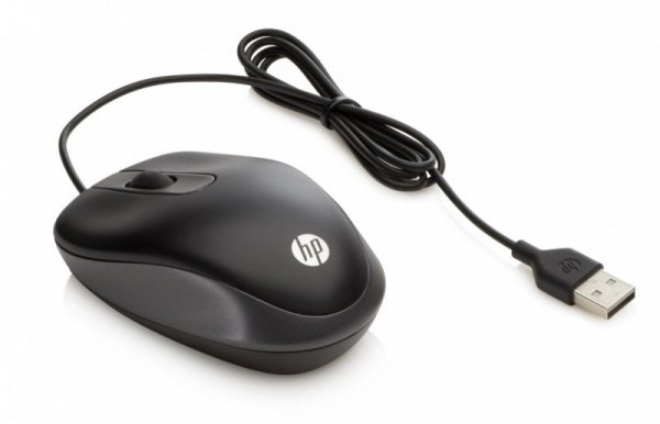 HP Inc. Mysz USB Wired Travel G1K28AA