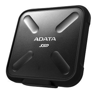 Adata SSD External SD700 1TB USB3.1 Durable Czarny