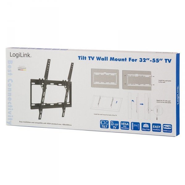 LogiLink Uchwyt ścienny LCD/LED VESA, 32-55', max.35kg