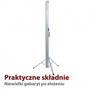 ART Ekran ręczny na statywie 4;3 72&quot; 145x110cm TS-72 4:3