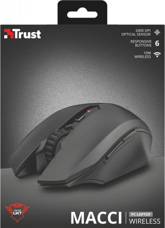 Trust GXT 115 Macci Bezprzewodowa mysz gamingowa