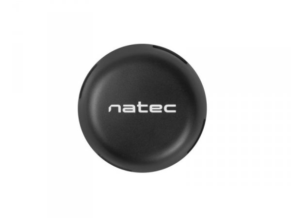 Natec Hub USB 4 porty Bumblebee USB 2.0 czarny