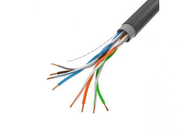 Lanberg Kabel UTP Kat.5E CU 305 m drut outdoor
