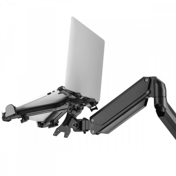 Maclean Uchwyt biurkowy laptopa 11-17 cali do pracy stojąco siedzącej