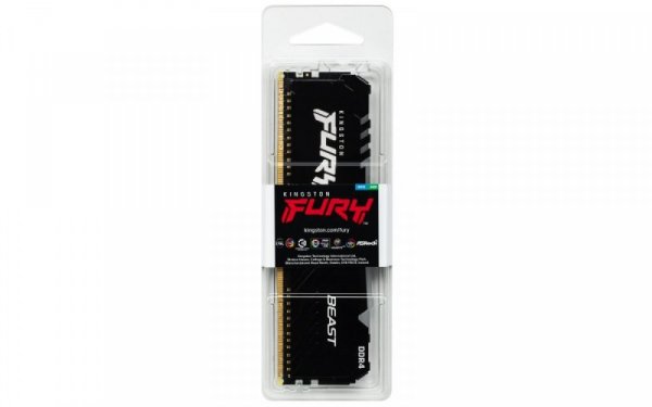 Kingston Pamięć DDR4 FURY Beast  RGB 16GB(1*16GB)/3600 CL18