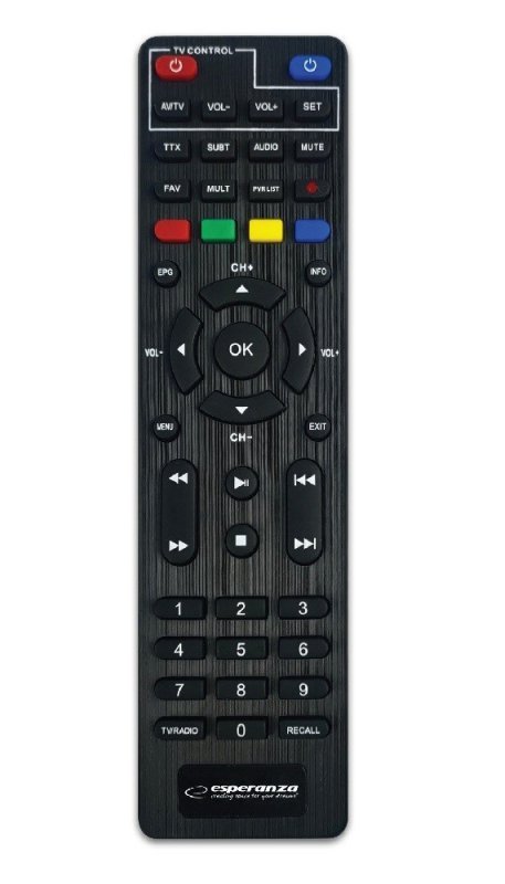 Esperanza Tuner EV106P DVB-T/T2 H.265/HEVC