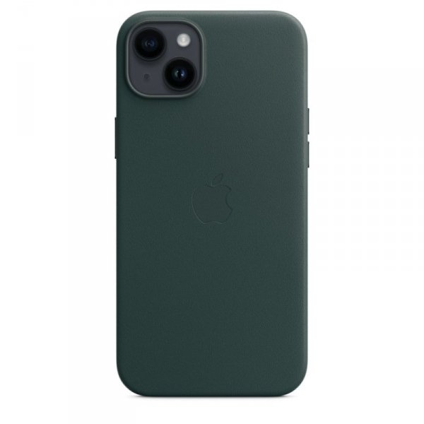 Apple Etui skórzane z MagSafe do iPhone 14 Plus - leśna zieleń