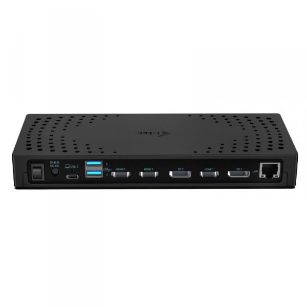 i-tec Stacja dokująca USB 3.0 / USB-C / Thunderbolt, 3 x 4K Gen 2 + zasilanie 100 W