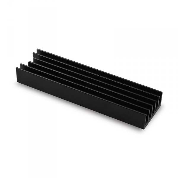 AXAGON CLR-M2L10 Chłodnica aluminiowa pasywna do dysku M.2 SSD, ALU korpus, silikonowe silikonowe podkładki termiczne, wysokość 