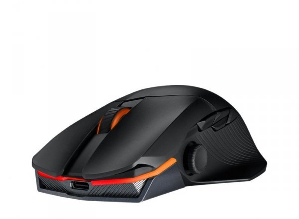 Asus Mysz ROG Chakram X Origin 36000/AURA/RF/BT/Wired/Parcord cable