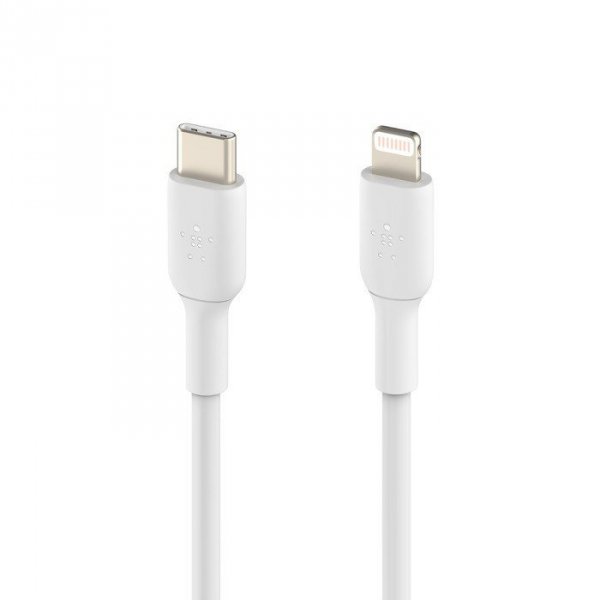 Belkin Kabel BoostCharge LTG/USB-C 2m biały