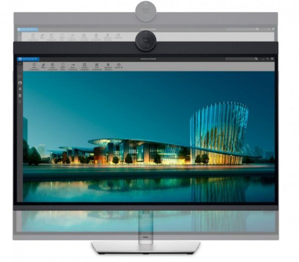 Dell Monitor U3224KBA 31,5&quot; IPS Black LED 6K 6144x3456/16:9/HDMI/miniDP/USB-C/USB/Thunderbolt/Kamera/Speakers/Mikrofon/3Y