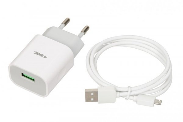 iBOX Ładowarka sieciowa C41W USB A