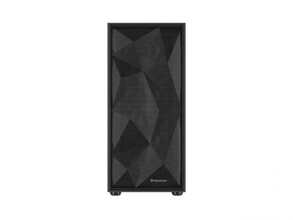 Natec Obudowa Genesis Diaxid 605F MIDI TOWER USB-C Czarna