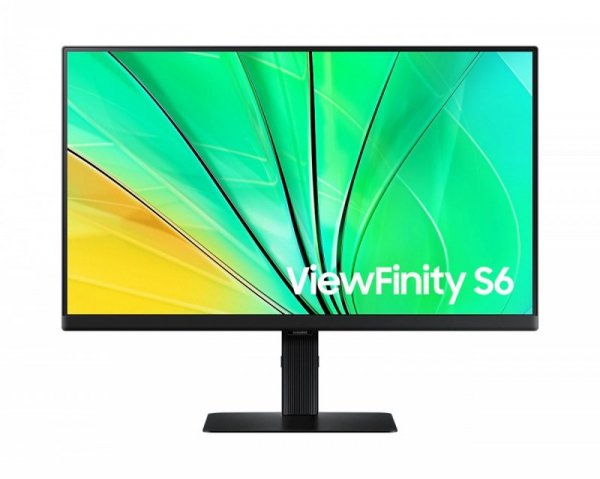 Samsung Monitor 24 cale ViewFinity S60D IPS 2560x1440 WQHD 16:9 1xHDMI 1xDP 3xUSB 3.0 5ms PinP/PbyP 100Hz HAS+PIV płaski 3YOn-Si
