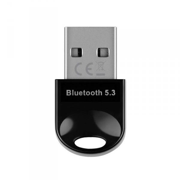 Savio Adapter komputerowy USB Bluetooth 5.3 + EDR Dual Mode, 3 Mb/s, zasięg 20m, BT-060