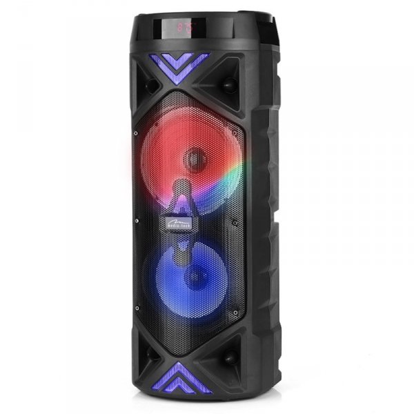Media-Tech Głośnik FUNBOX KEG PRO MT3182 Karaoke/Bluetooth 5.0+EDR/FM/MP3?MicroSD/USB/Equalizer/AUX/Jack 6.3/Pilot/LED/RMS 50W/P