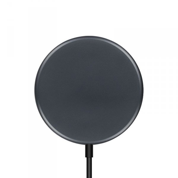 CRONG MagSpot Wireless Charger Aluminiowa ładowarka indukcyjna MagSafe 15W Grafitowa