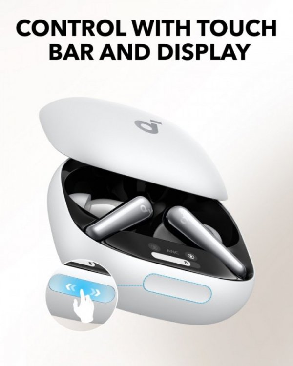 Anker Słuchawki bezprzewodowe Soundcore Liberty 4 PRO Bluetooth białe