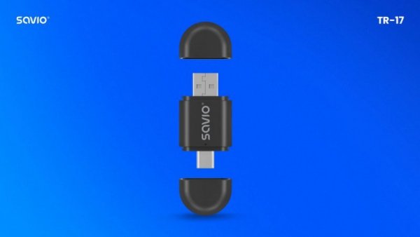 Savio Adapter bezprzewodowy CarPlay & Android Auto TR-17