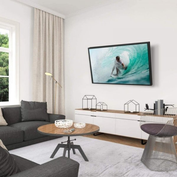 Techly Uchwyt ścienny do TV 19-37cali LED/LCD obrotowy uchylny biały
