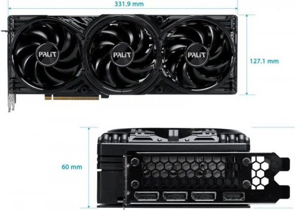 Palit Karta graficzna GeFroce RTX 5070 Ti GAMING PRO OC V1 16GB GDDR7 256bit 3DP/HDMI