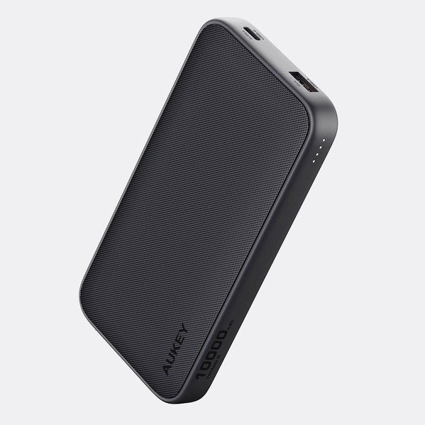 AUKEY PB-Y46 Power Bank | 10000 mAh | 15W | 2xUSB | LED | kabel USB-C