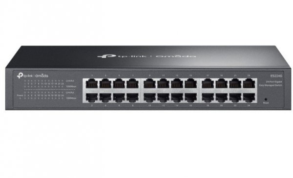 TP-LINK Przełącznik Omada 24-Port GB Easy Managed Switch                      PORT: 24× Gigabit RJ45 Ports                      