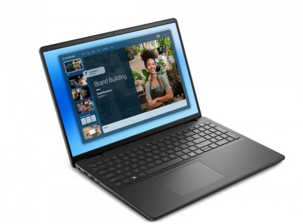 Dell Laptop Dell 16 DC16250 W11P C5 120U/8GB/512GB/16.0 FHD+/Int/FgrPr/WLAN + BT/Backlit Kb/3 Cell/3YPS Carbon Black