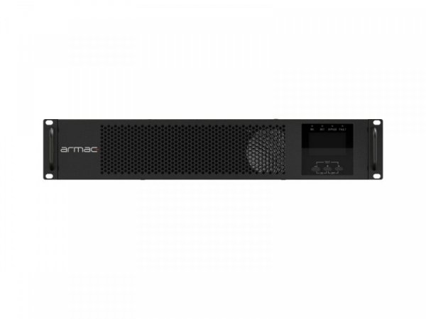 Armac Zasilacz awaryjny UPS On-Line rack 1000VA 8xIEC C13 USB-B LCD metalowa obudowa    DUST-FREE