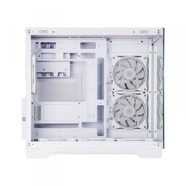 Chieftec Obudowa VISIO GM-30W-T G-OP 6xwentylator ARGB biała