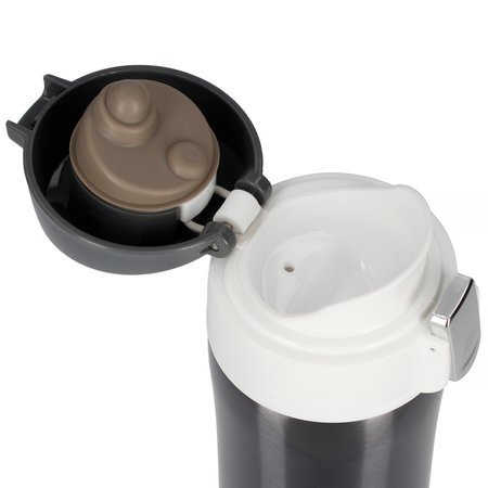 Asobu - Diva Cup Szary / Biały - Kubek termiczny 450 ml