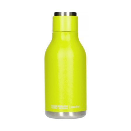 Asobu - Urban Water Bottle Limonkowy - Butelka termiczna 460 ml