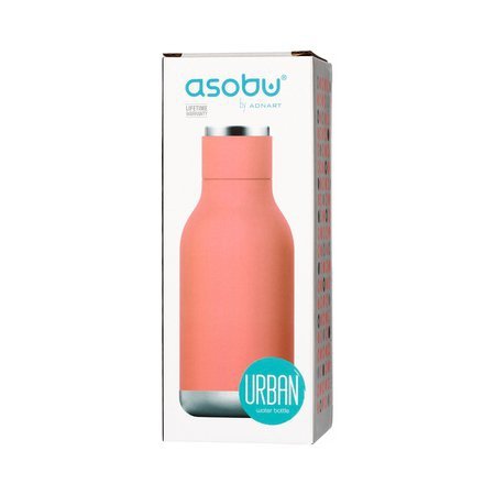 Asobu - Urban Water Bottle Brzoskwiniowy - Butelka termiczna 460 ml