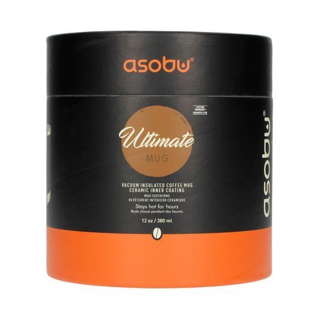 Asobu - Ultimate Coffee Mug Czarny - Kubek termiczny 360ml