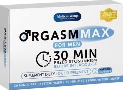 Orgasm Max dla mężczyzn - 2 kapsułki na erekcję