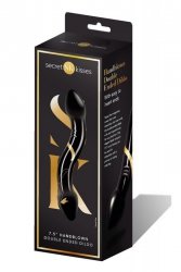 SECRET KISSES 7.5 HANDBLOWN DOUBLE ENDED DILDO