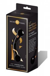 SECRET KISSES 5.5 HANDBLOWN DOUBLE ENDED DILDO
