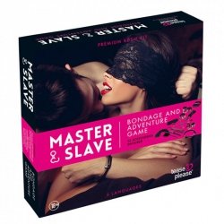 Gra erotyczna z akcesoriami - Master & Slave Bondage Game