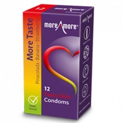 Prezerwatywy - MoreAmore Condom Tasty Skin 12 szt